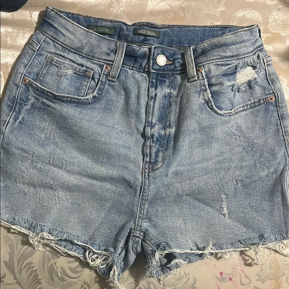 Denim Blue Women's Shorts
